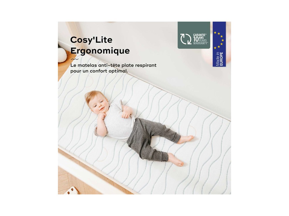 Matelas Cosylite ergonomique 60 x 120 cm BABYMOOV 2