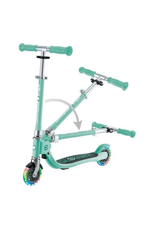 Trottinette Flow pliable Junior Lights mint Globber 2