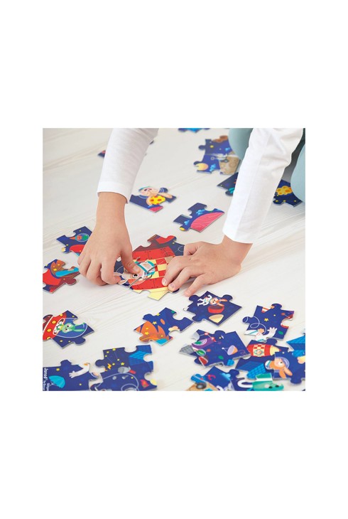 Puzzle fusée - 54 pièces, Janod 2