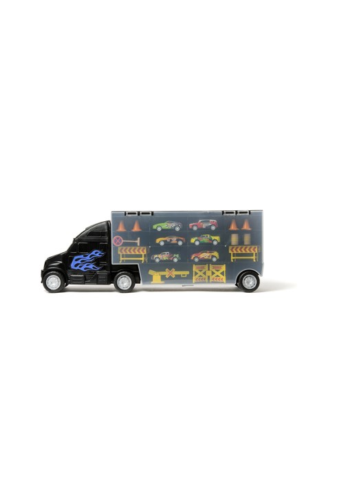 Camion transporteur et 6 voitures Oxybul 2