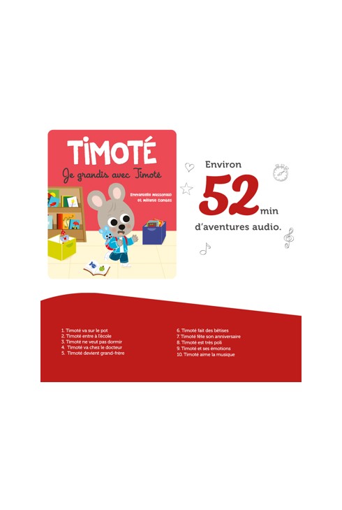 Figurine Tonie Timoté, je grandis avec Timoté 2