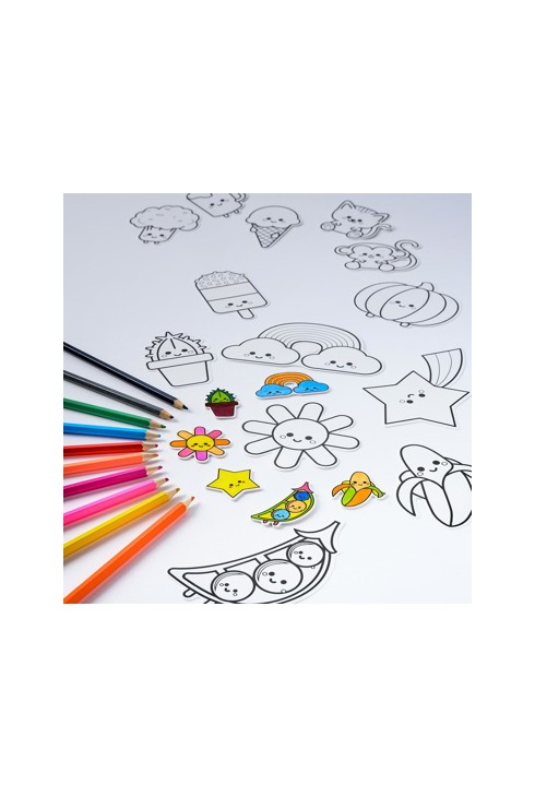 Atelier magnets plastique fou Kawaii Oxybul 2