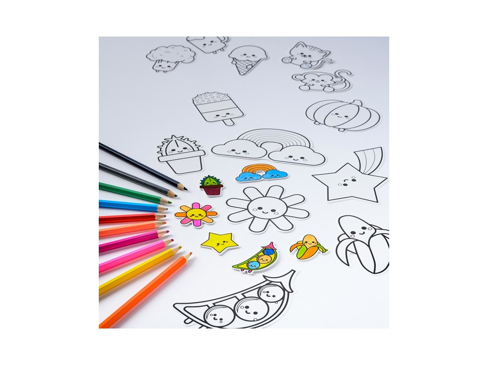 Atelier magnets plastique fou Kawaii Oxybul 2