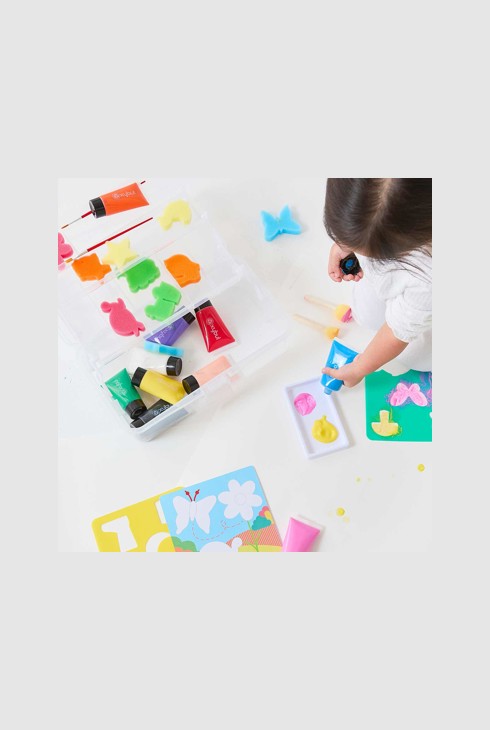 Coffret gouaches aux doigts Oxybul 2