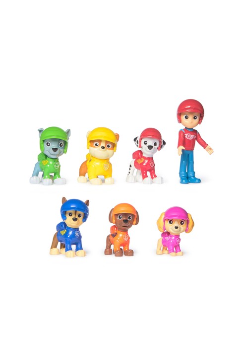 Coffret 7 figurines Pat Patrouille Rescue Wheels Spin Master 2