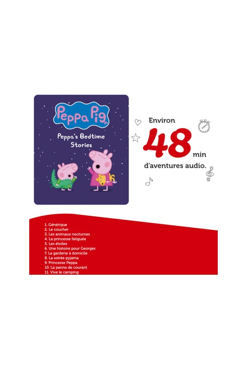 Figurine Tonie Peppa Pig, histoires du soir 2