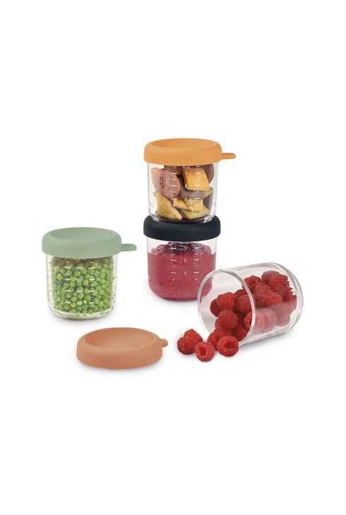 Coffret 4 portions verre 250 ml BEABA 2