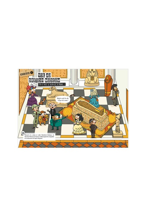 Livre Cherche le coupable Sherlock Holmes 2