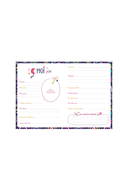Carnet Mon carnet secret bijou porte-bonheur 2