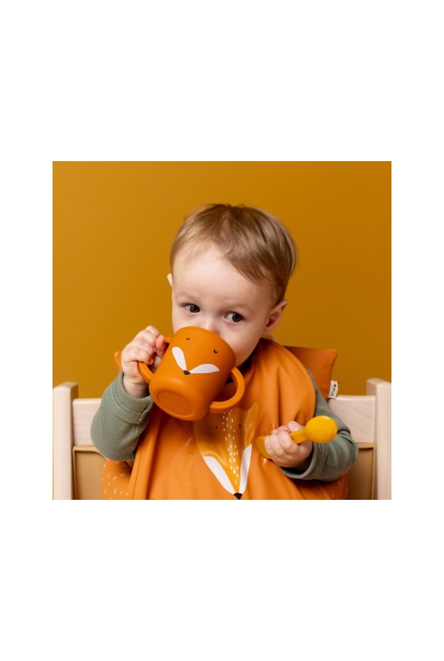 Tasse d'apprentissage en silicone Renard Trixie 2