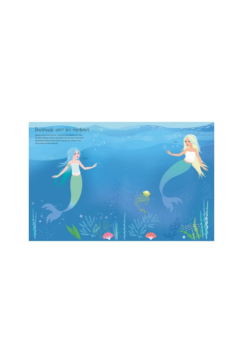 Livre j'habille mes amies, les sirènes 2