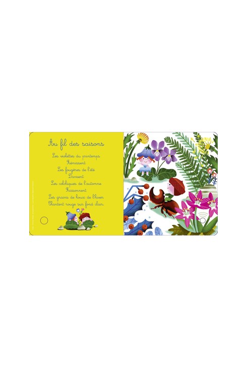 Livre Mes premières chansons pour les quatre saisons 2