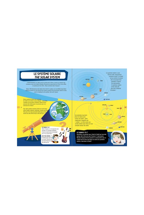 Puzzle et livre l'Espace Coffret Découverte Sassi 2
