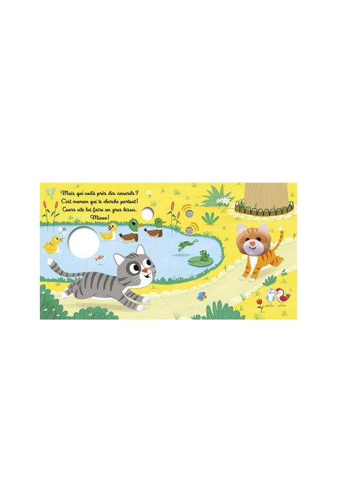 Livre sonore Petit chat à la ferme 2