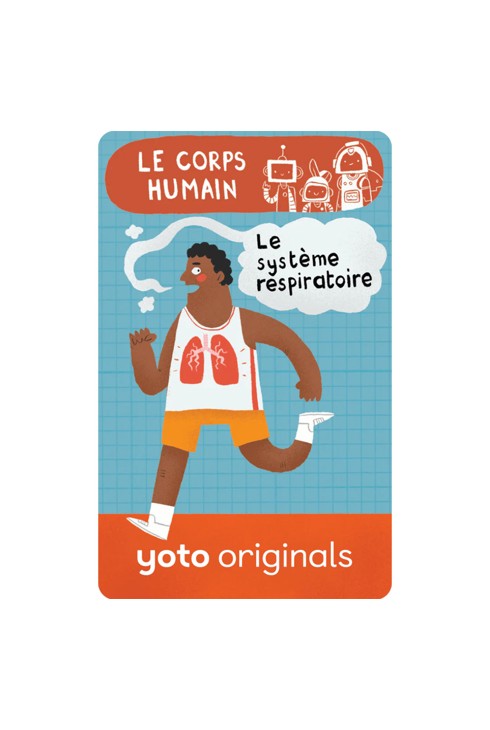 Carte histoire audio YOTO, Explorobots le corps humain 2