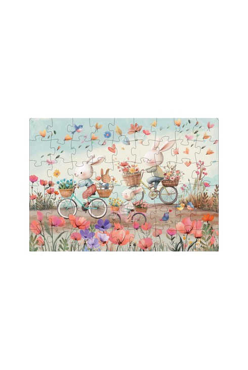 Puzzle magique coloriage à l'eau Les fleurs 54 pièces, Sassi 2