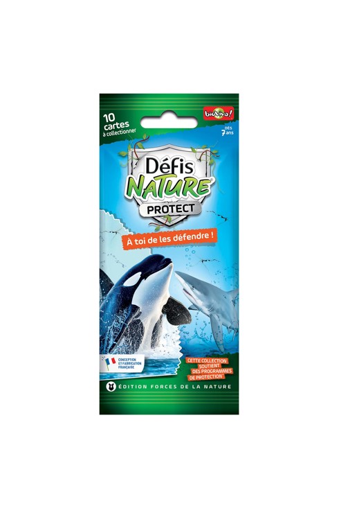 Booster 10 cartes Défis nature protect, Bioviva 2