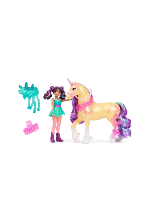 Coffret 1 licorne et 1 poupée Ecole des licornes (assortiment) Spin Master 2