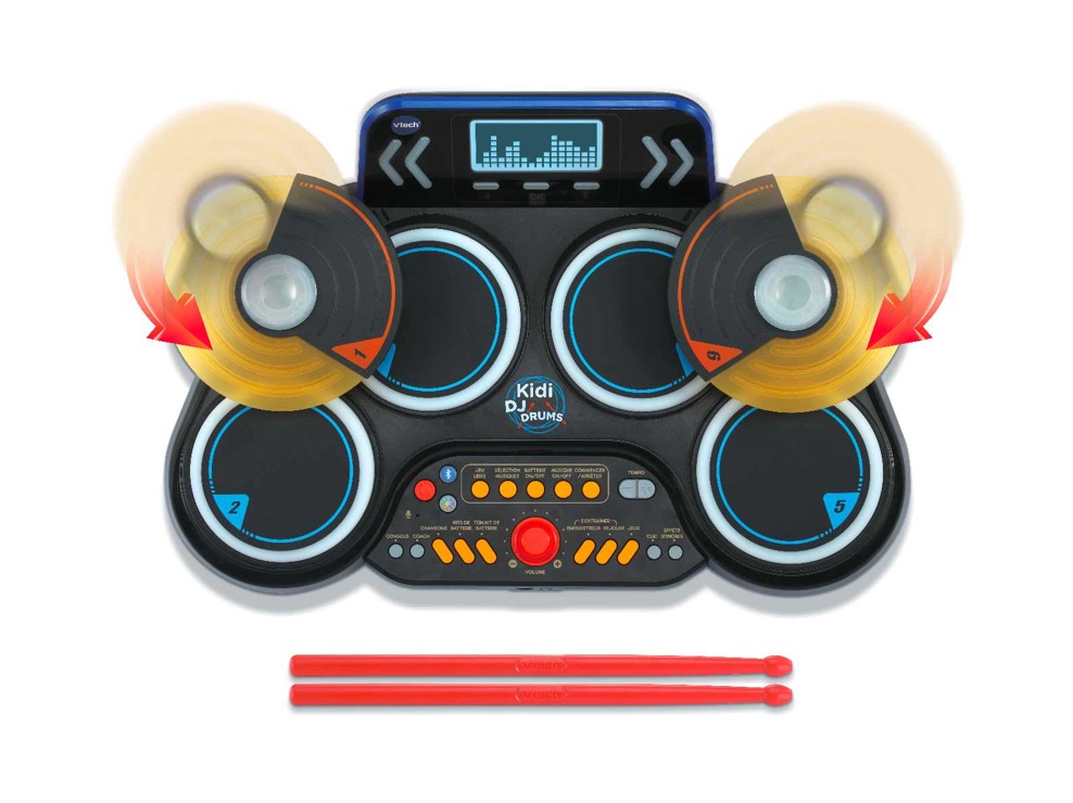 Batterie Kidi DJ Drums, Vtech 2
