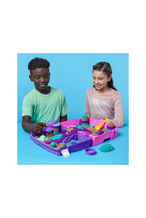 Coffret palais de sirène, Kinetic sand 2