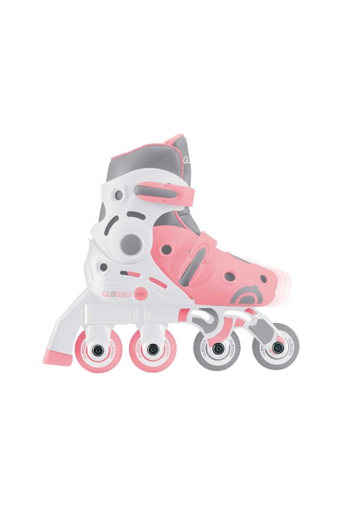 Rollers evolutifs 2 en 1 taille 30/33 rose, Globber 2