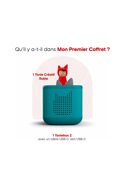 Mon premier coffret Toniebox 2 vert océan 2