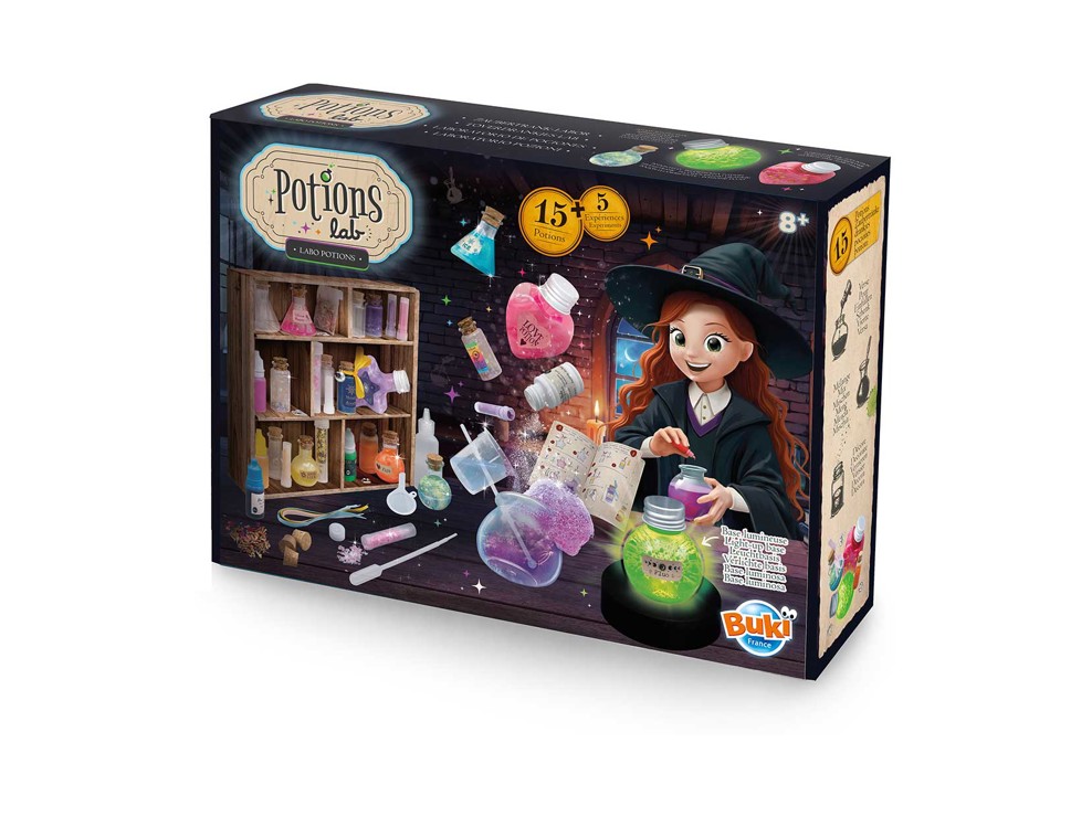 Coffret labo potions, Buki 1