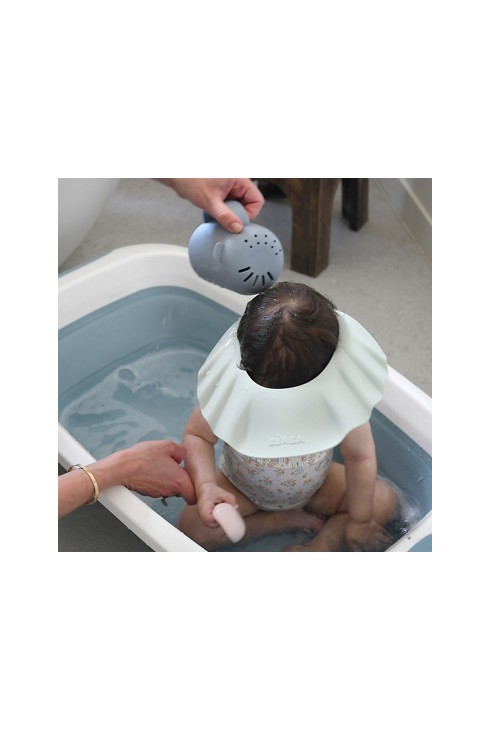 Visière de bain en silicone, vert de gris 2