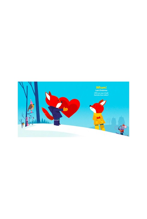 Livre sonore Mini compil' de chanson de Noël Christmas songs 2