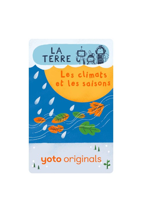 Carte histoire audio YOTO, Explorobots : la Terre 2