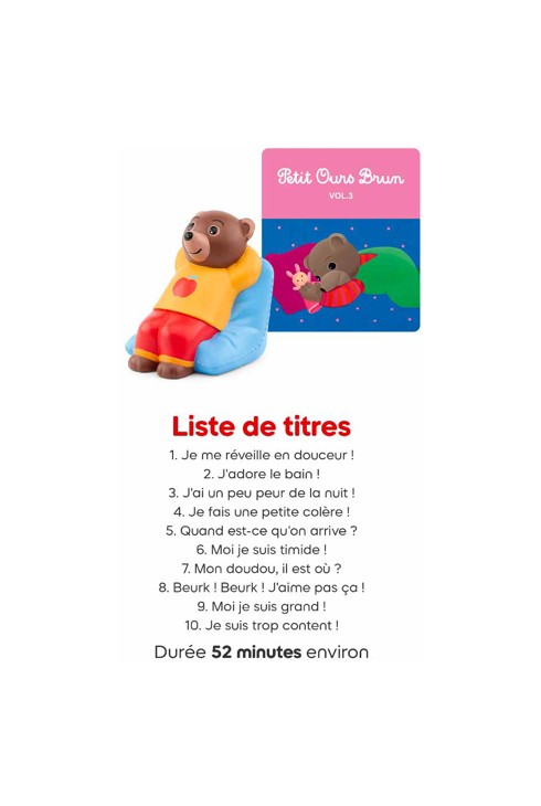 Figurine Petit ours brun Volume 3 2