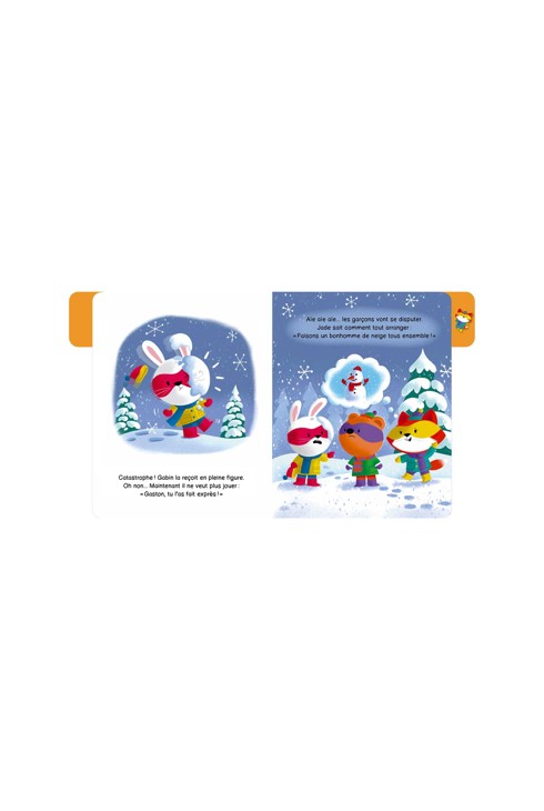 Coffret 4 histoires des Minis heros de la foret et 4 marionettes à doigts 2