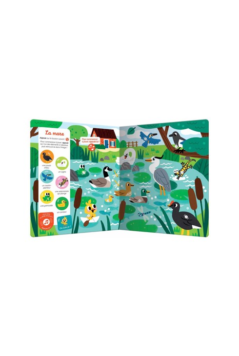 Livre Cherche et trouve des tout petits, Sonore à la ferme 2