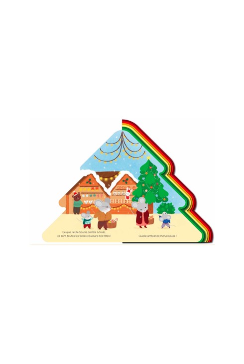 Livre Le Noel enchanté de la famille souris feutrine 2
