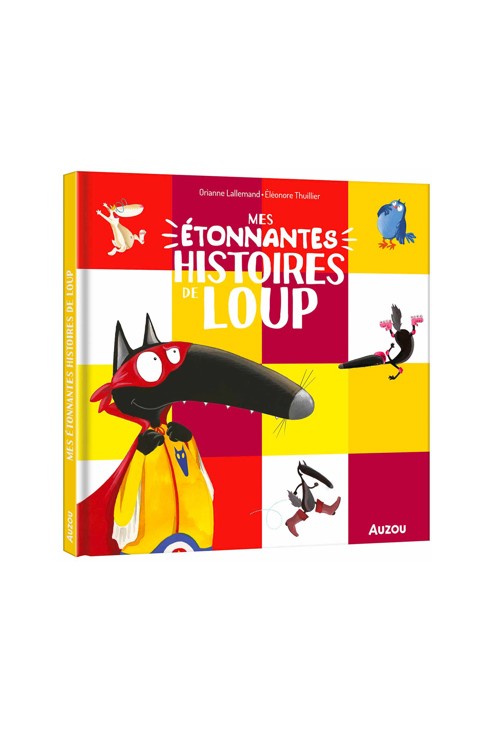 Coffret Peluche, mes étonnantes histoires de loup 2