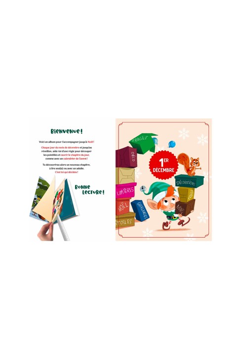 Livre Album de l'Avent, le Noël de la forêt 2