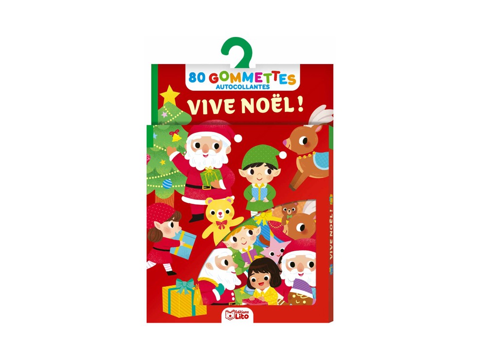 Pochette 80 gommettes Vive Noël 1