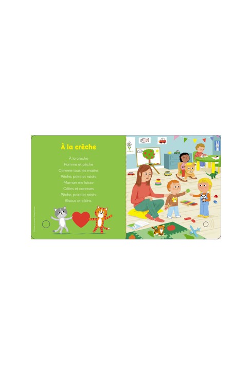 Livre sonore Mes premières chansons à la crèche 2