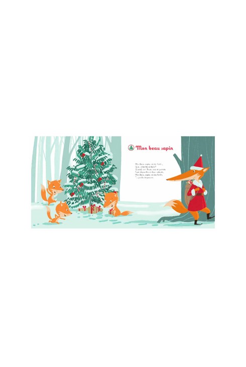 Livre sonore Comptines de Noël Père Castor 2