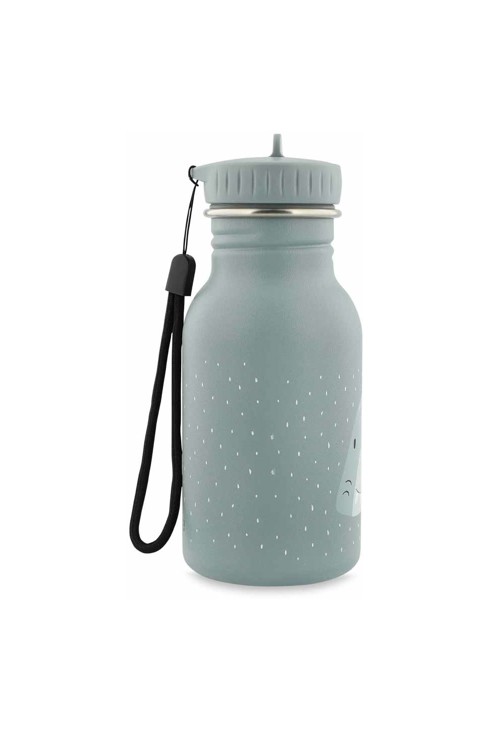 Gourde 350ml inox bleu gris requin 2