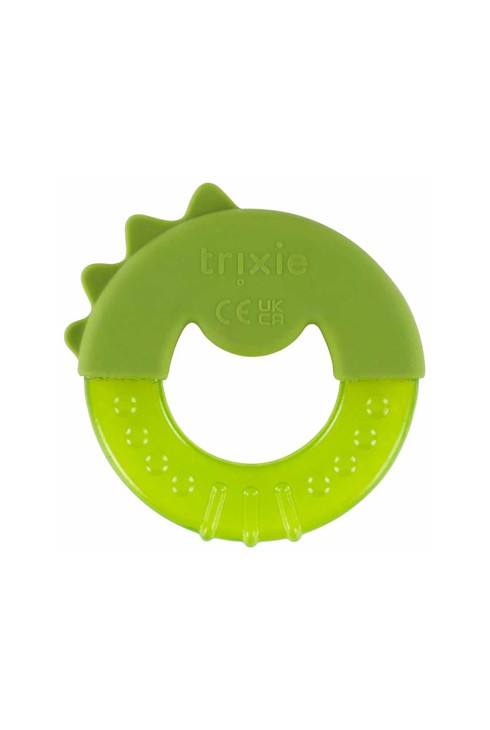 Hochet de dentition réfrigérant Dino vert 2
