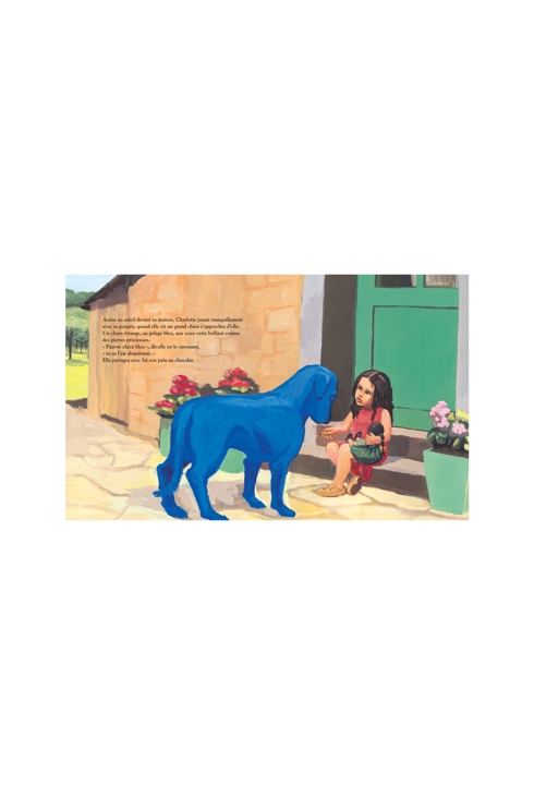 Livre Chien Bleu - L'école des loisirs 2