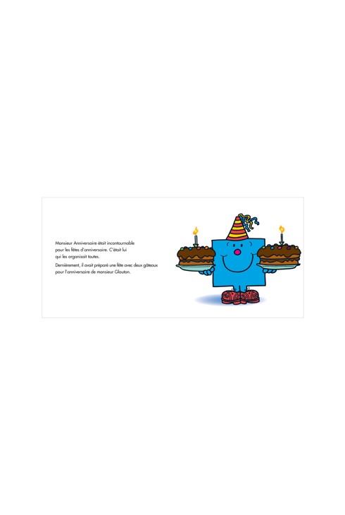 Livre Monsieur Anniversaire - Hachette Jeunesse 2