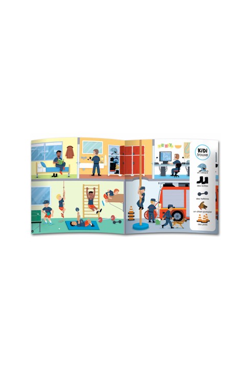 Livre Les pompiers Kididoc - Nathan Jeunesse 2