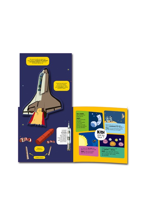 Livre L'espace Kididoc - Nathan Jeunesse 2