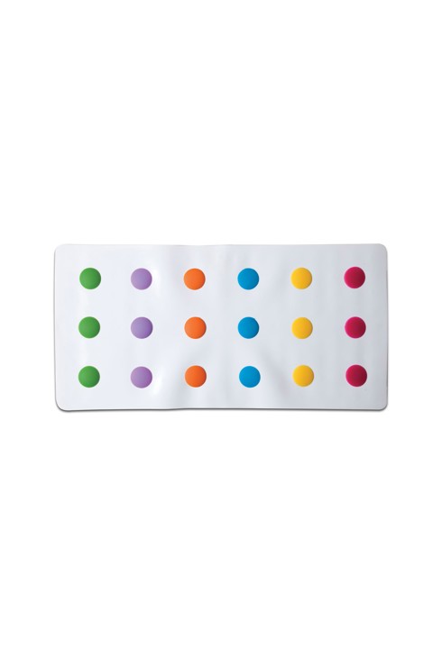 Tapis de bain rigolos à pois Munchkin 2