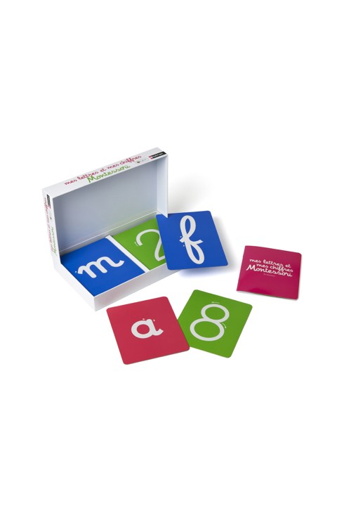 Coffret Montessori Mes lettres et mes chiffres - Nathan Jeunesse 2