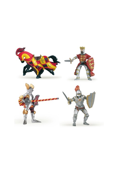 Coffret figurines Mini Tub's chevaliers Papo 2