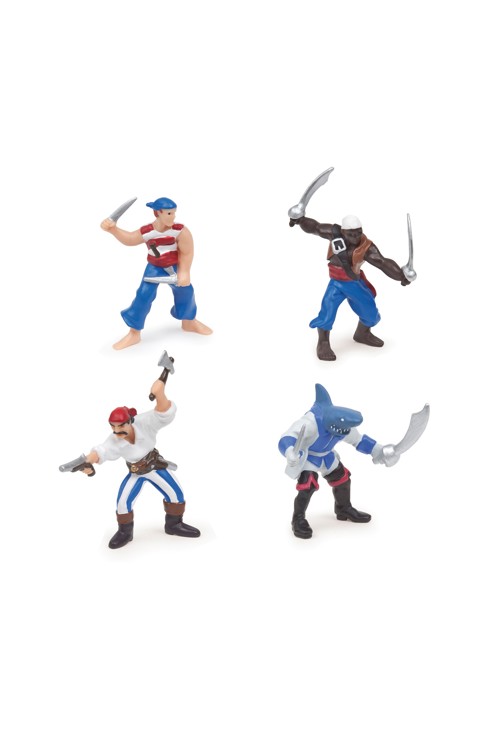 Coffret figurines Mini Tub's pirates & corsaires Papo 2