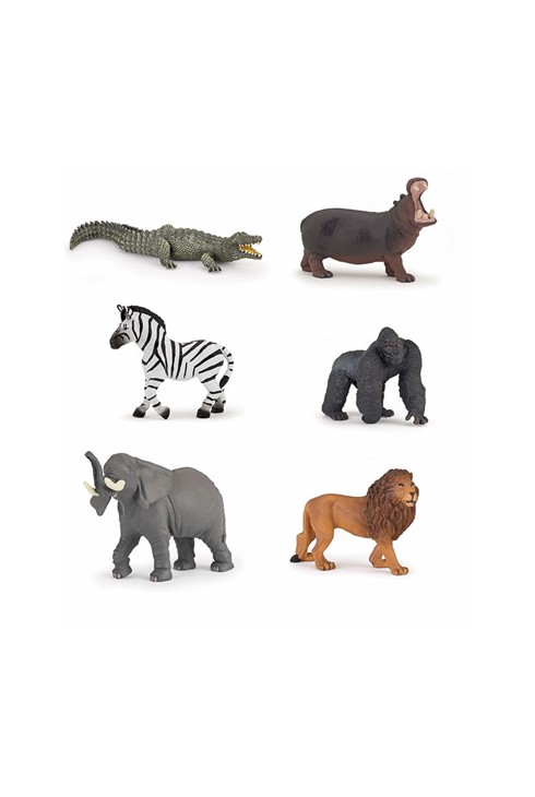 Coffret figurines Mini Tub's animaux sauvages Papo 2